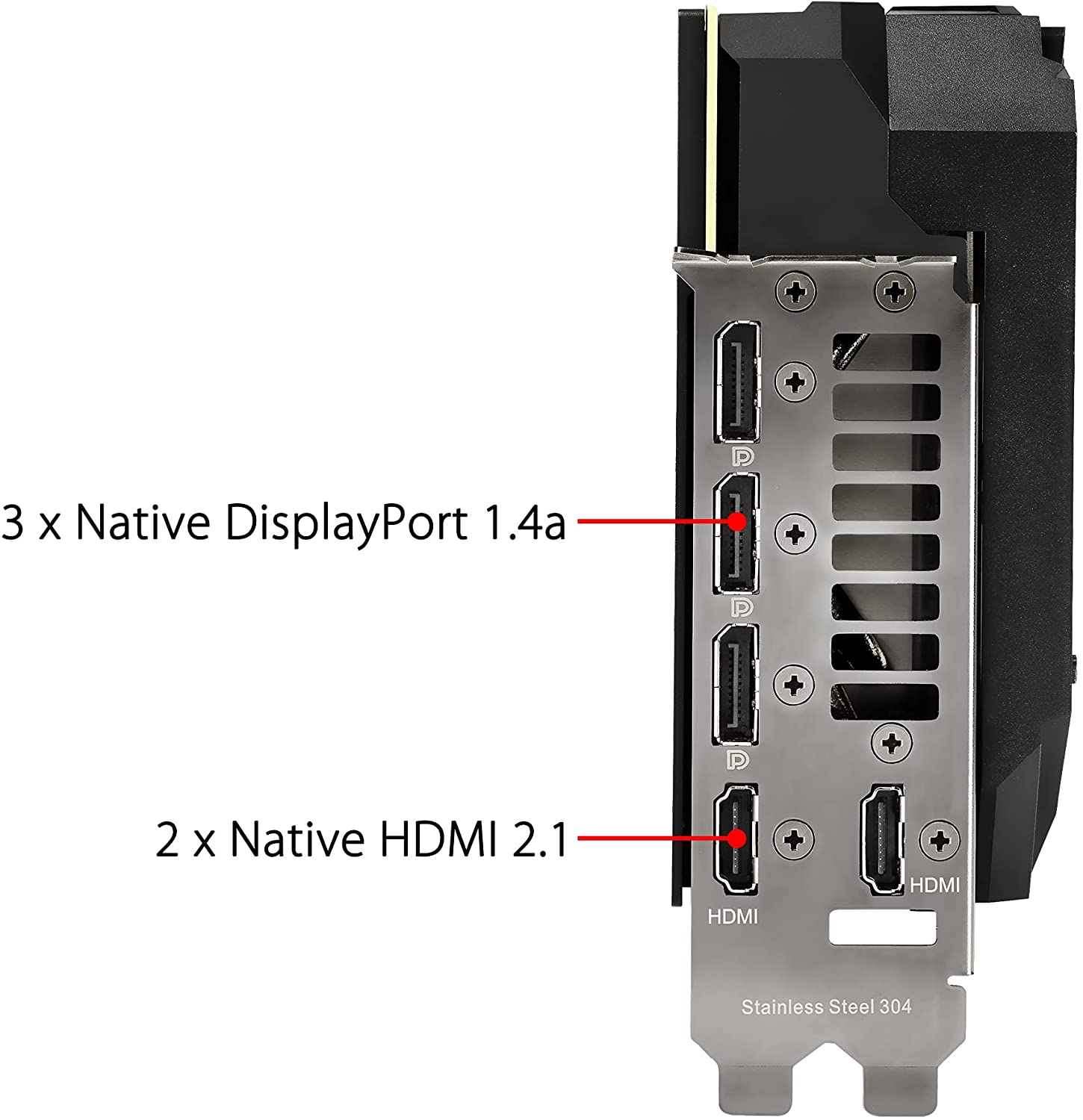 برای برآوردن نیازهای برق GeForce RTX 3070، یک کانکتور برق 8 پین به همراه یک مدار آنبورد وجود دارد که ولتاژ ریل PSU را نظارت می کند