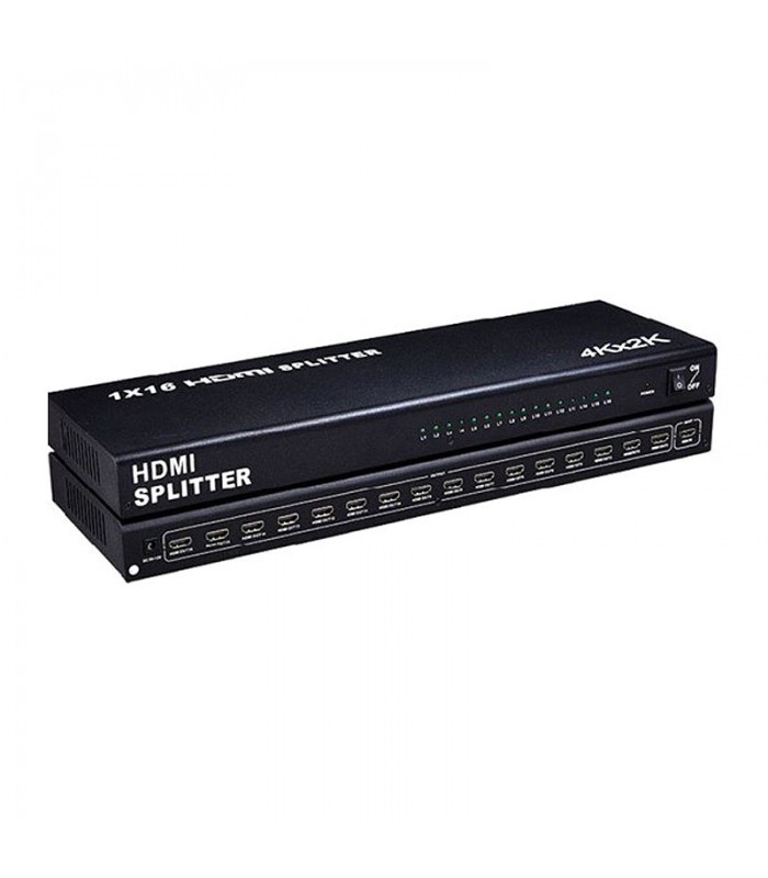 اسپلیتر 16پورت HDMI 1.4 وی نت از EDID پشتیبانی می کند تا از انتخاب خودکار وضوح تصویر اطمینان حاصل شود. اتصال امن HDCP محافظت از محتوای دیجیتال با پهنای باند را هم ارائه می دهد