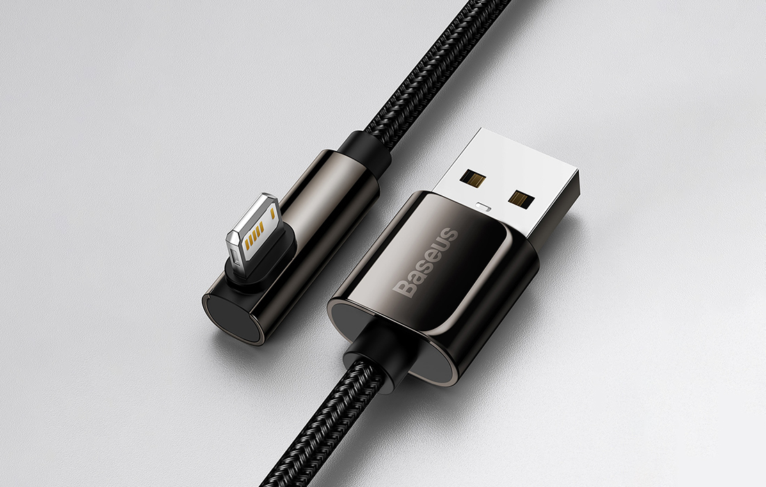 کابل USB به لایتنینگ باسئوس مدل Baseus CALCS-A01