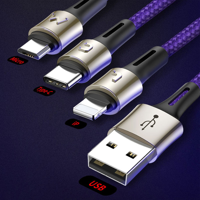 نوع: رابط تبدیل USB به TYPE-C ، Micro USB و لایتنینگ
