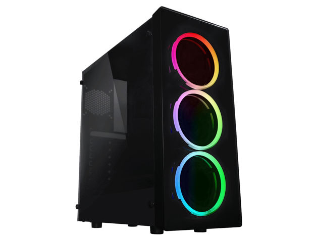 کیس کامپیوتر گیمینگ ریدمکس RAIDMAX NEON RGB G21-FWP