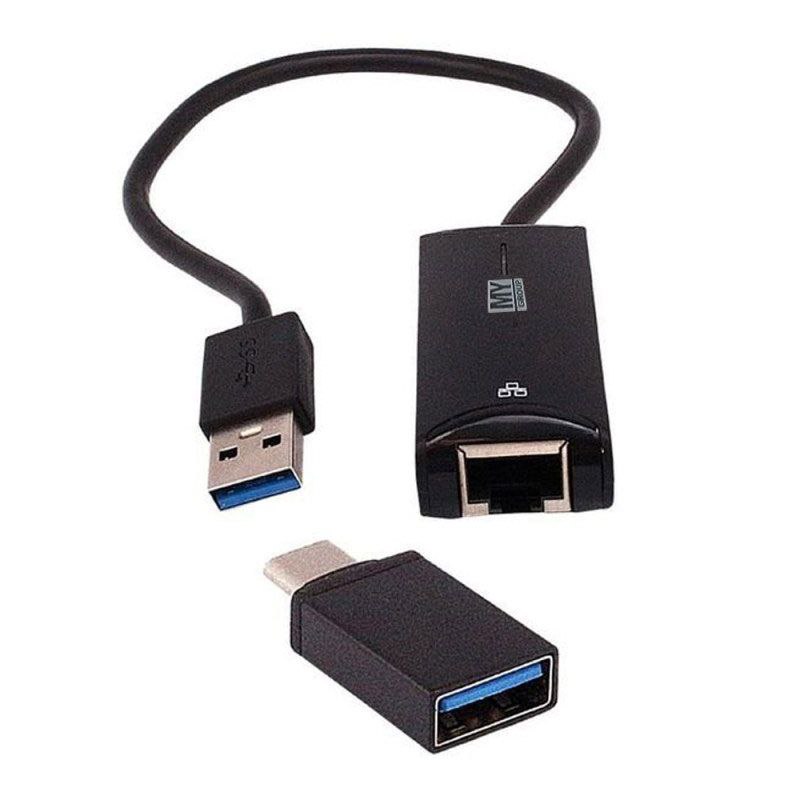 مبدل USB3.1 / TYPE-C به RJ45 مای گروپ AD-LAN-01