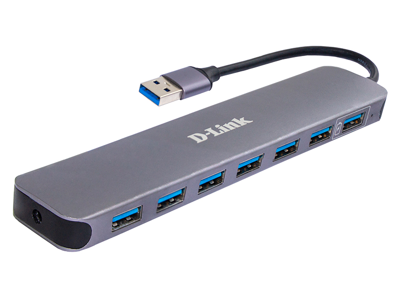 هاب USB 3.0 7 پورت D-Link DUB-1370 یک راه آسان برای افزودن هفت پورت USB 3.0 به نوت بوک یا رایانه رومیزی شما ارائه می دهد. یکی از هفت پورت USB 3.0 از حالت شارژ سریع پشتیبانی می کند و به شما امکان می دهد زمان شارژ دستگاه های تلفن همراه را کاهش دهید. این بدان معناست که می‌توانید دستگاه‌ها را شارژ کنید در حالی که دستگاه‌های USB اضافی مانند دوربین‌های دیجیتال و وب، کارت‌خوان‌ها، هارد دیسک‌ها، ماوس‌ها، صفحه‌کلیدها، چاپگرها، اسکنرها و سایر لوازم جانبی را نیز متصل کنید.