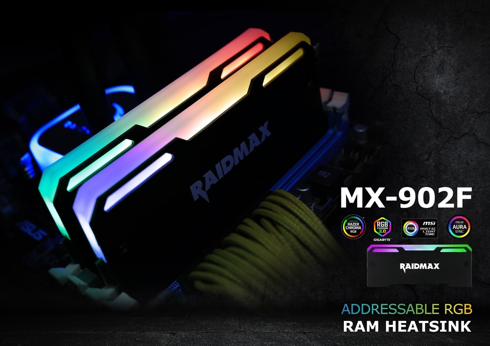 خنک کننده رم ریدمکس مدل Raidmax MX-902F