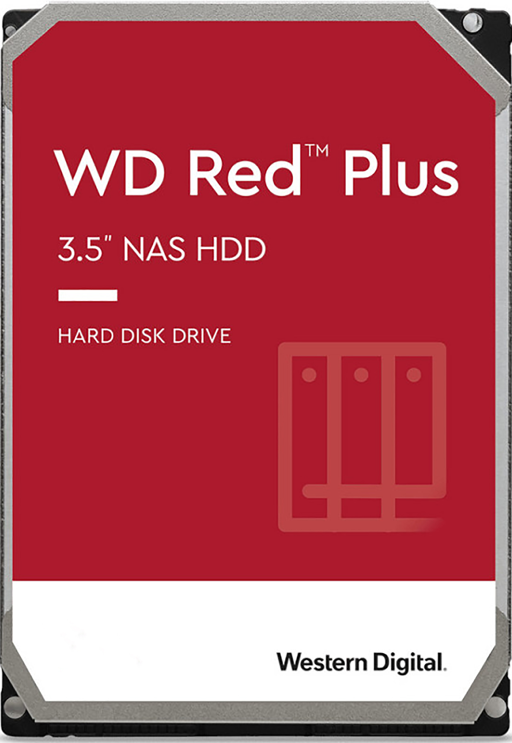 هارددیسک اینترنال وسترن دیجیتال مدل Red Plus  WD101EFBX  ظرفیت 10 ترابایت