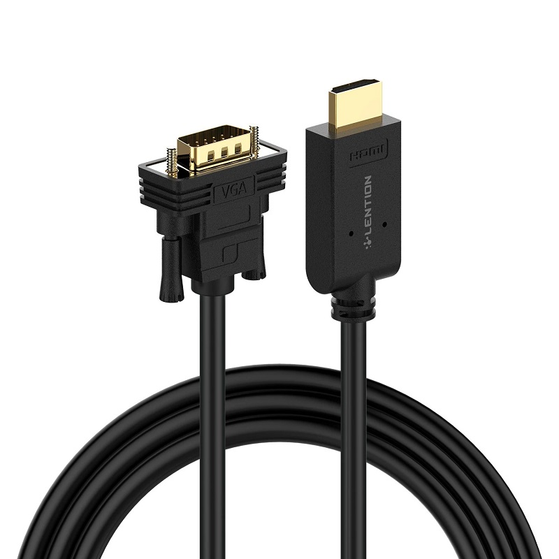 کابل تبدیل HDMI به VGA لنشن CB-HV طول 1.8 متر