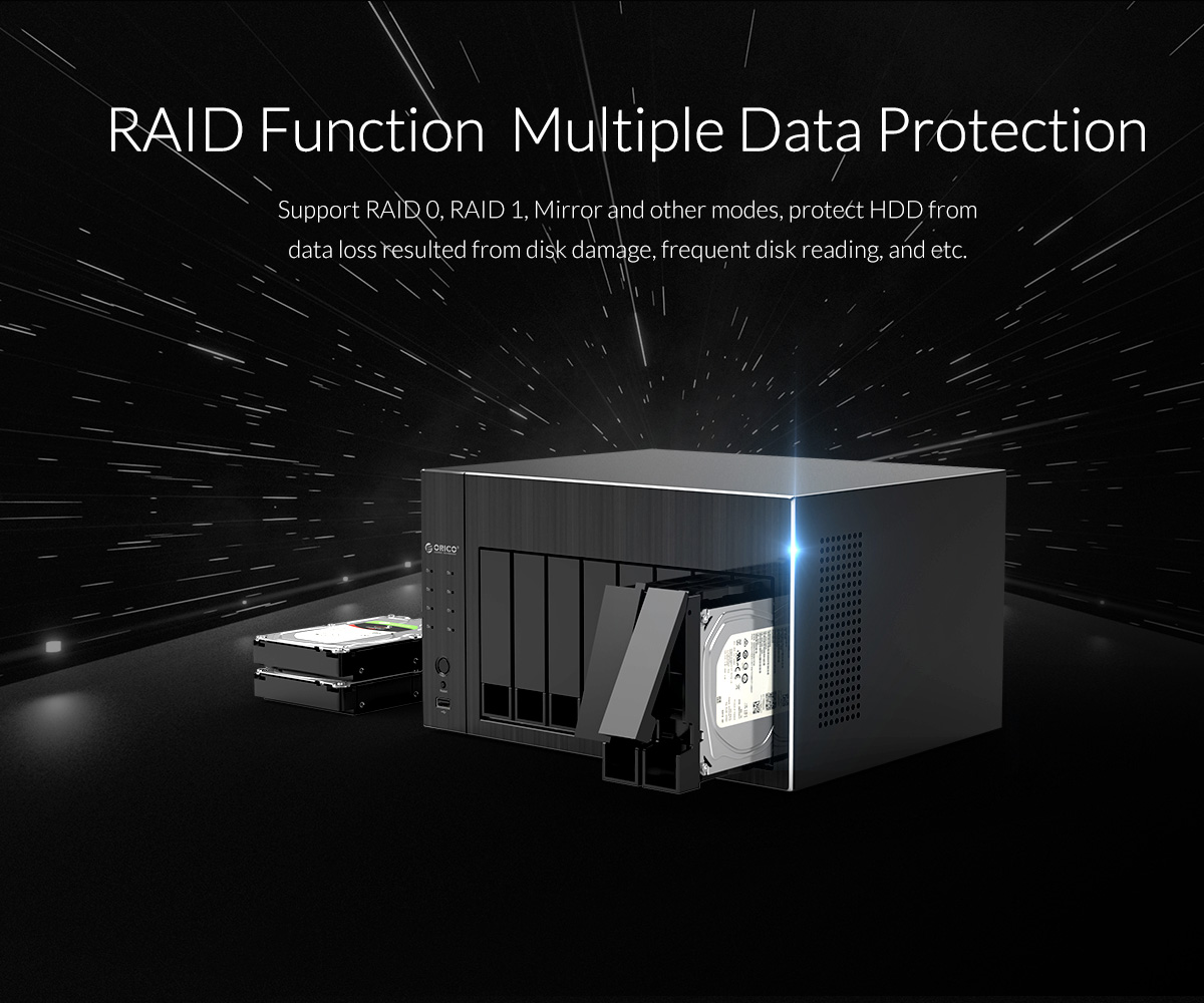 محافظت از داده ها با عملکرد RAID