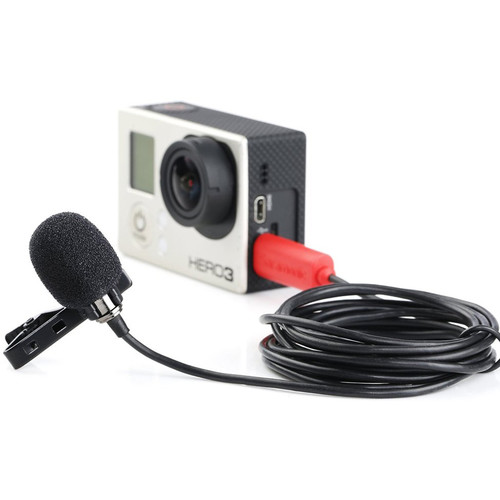 میکروفن یقه ای سارامونیک مدل SR-GMX1 برای دوربین GoPro