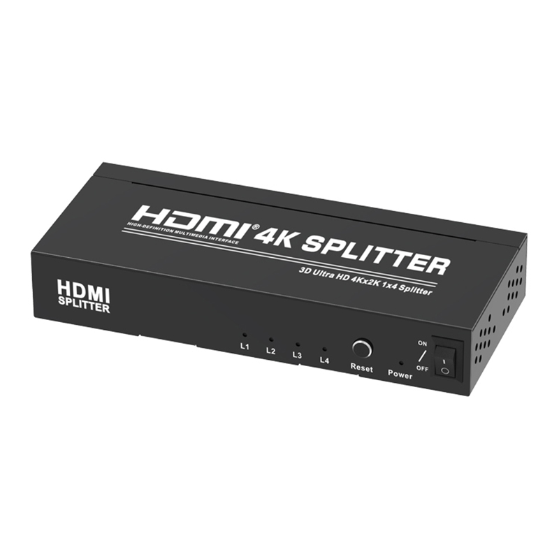 اسپلیتر 4 پورت HDMI 1.4v 4K/30Hz تی سی تی TCT TC-SP-14U