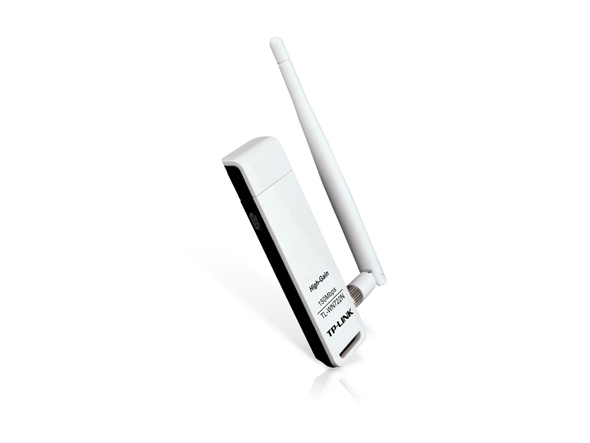 آداپتور USB Wireless N TL-WN722N به شما امکان می دهد یک رایانه رومیزی یا نوت بوک را به یک شبکه بی سیم متصل کنید و به اتصال اینترنت پرسرعت دسترسی پیدا کنید. مطابق با IEEE 802.11n، سرعت بی سیم تا 150 مگابیت در ثانیه را ارائه می دهد که برای بازی آنلاین یا حتی پخش ویدیو مفید است. همچنین، رمزگذاری امنیتی بی سیم را می توان به سادگی با فشار دادن دکمه QSS (امنیت راه اندازی سریع) ایجاد کرد و از تهدیدات خارجی شبکه جلوگیری کرد.